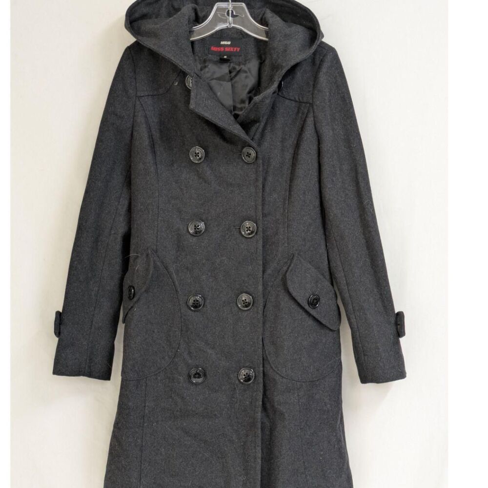 Miss-sixty Women's Grey Coat